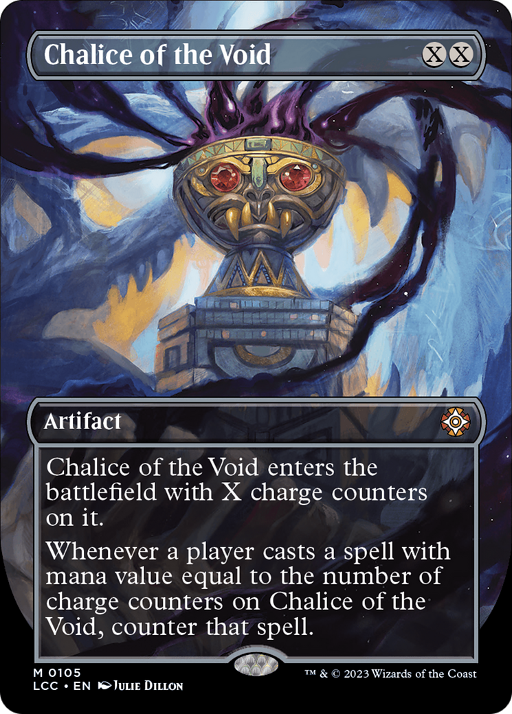 Chalice of the Void (Borderless) [The Lost Caverns of Ixalan Commander] | Galaxy Games LLC