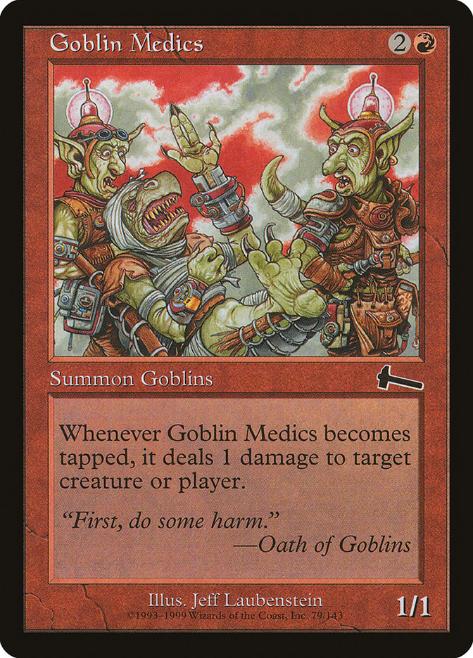 Goblin Medics [Urza's Legacy] | Galaxy Games LLC