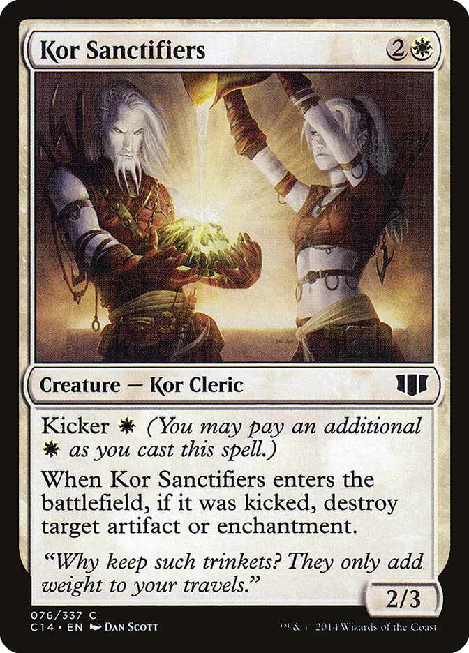 Kor Sanctifiers [Commander 2014] | Galaxy Games LLC