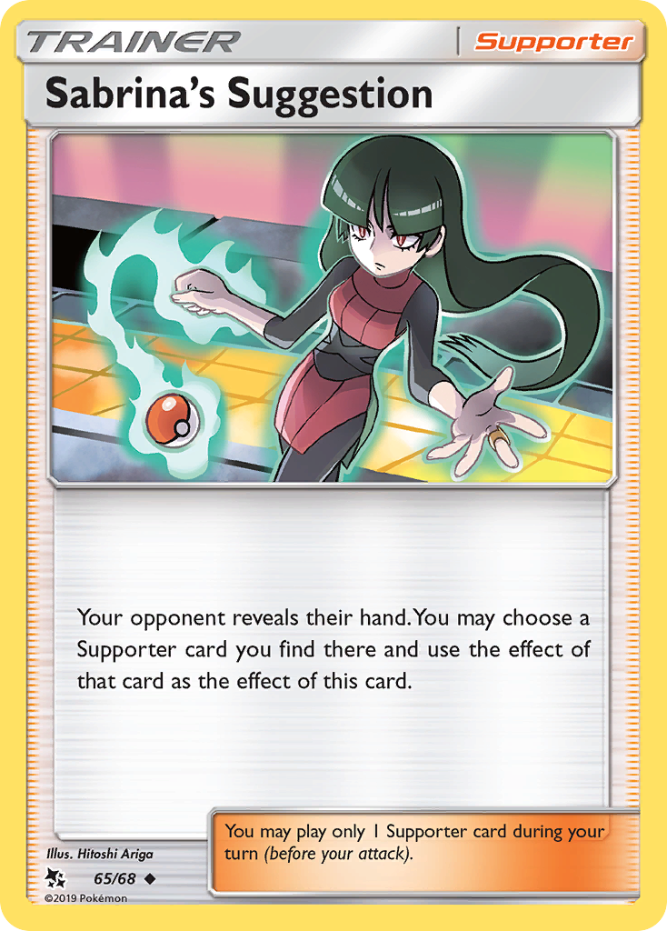 Sabrina's Suggestion (65/68) [Sun & Moon: Hidden Fates] | Galaxy Games LLC