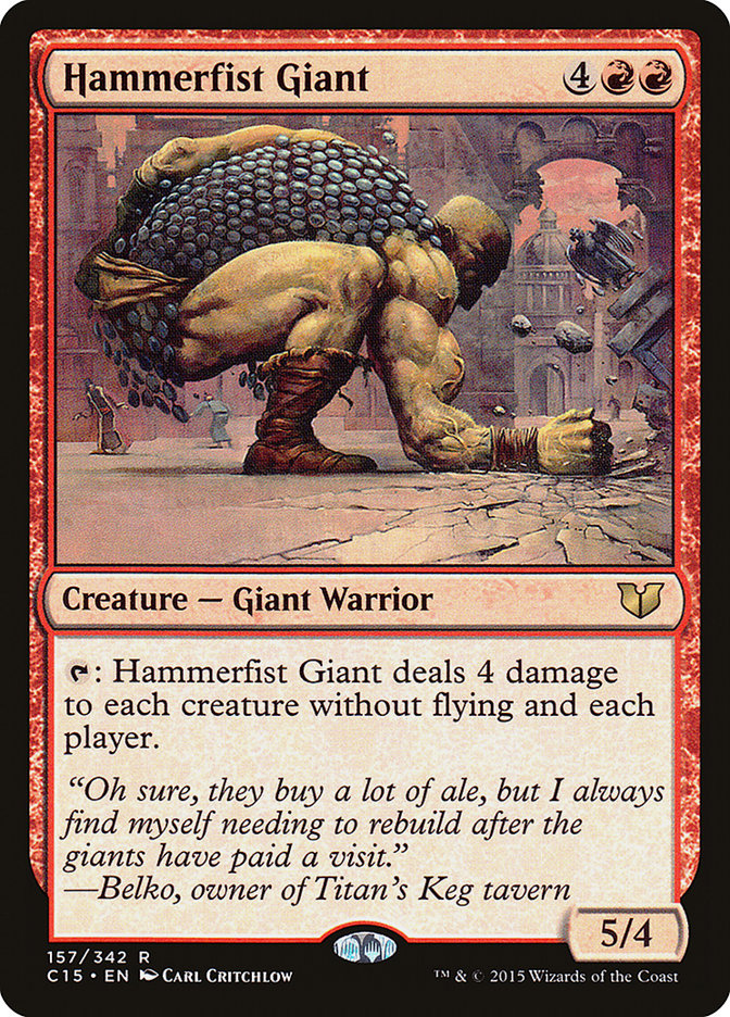 Hammerfist Giant [Commander 2015] | Galaxy Games LLC