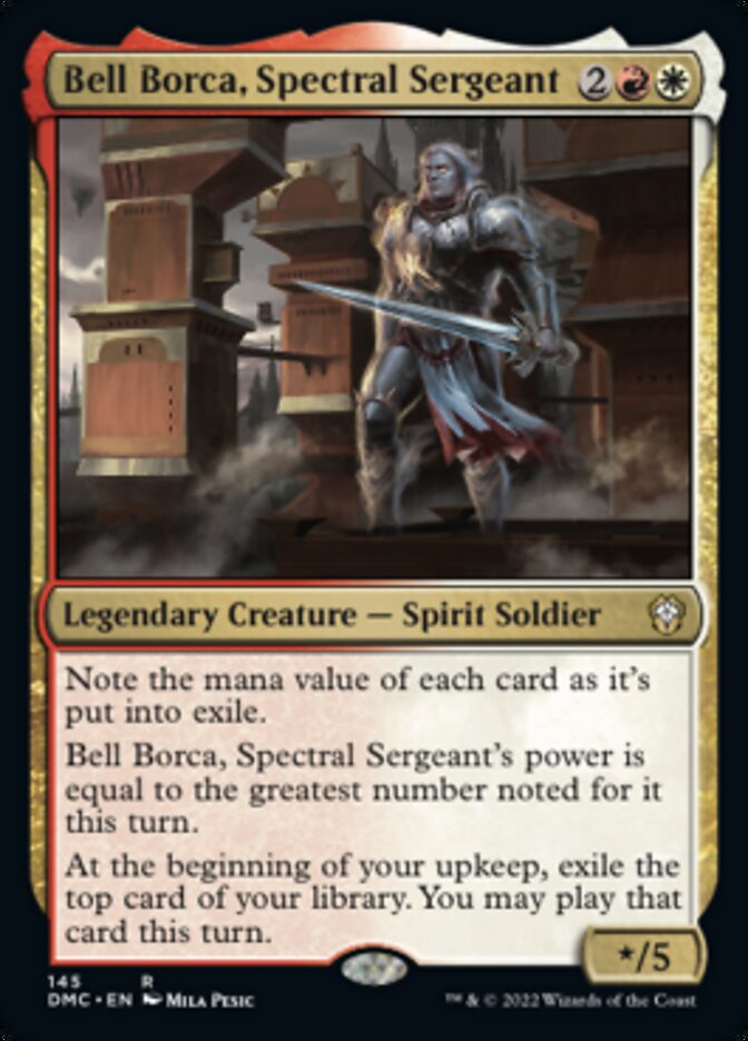 Bell Borca, Spectral Sergeant [Dominaria United Commander] | Galaxy Games LLC