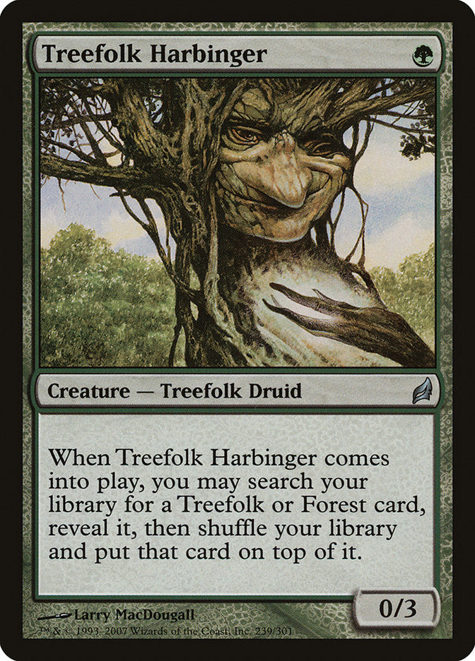 Treefolk Harbinger [Lorwyn] | Galaxy Games LLC