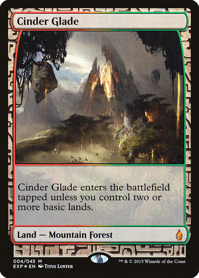 Cinder Glade [Zendikar Expeditions] | Galaxy Games LLC