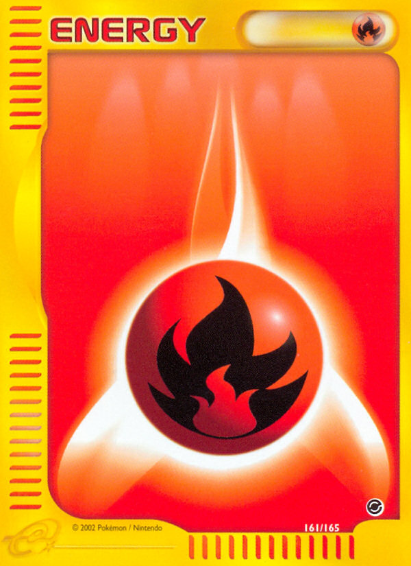 Fire Energy (161/165) [Expedition: Base Set] | Galaxy Games LLC