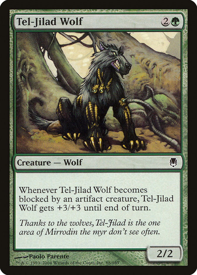 Tel-Jilad Wolf [Darksteel] | Galaxy Games LLC