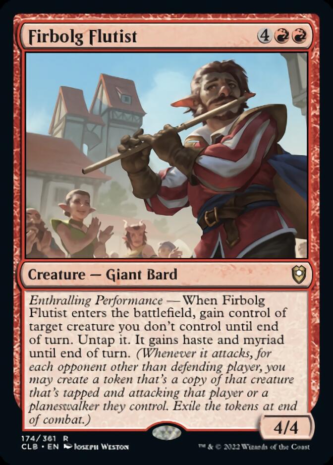 Firbolg Flutist [Commander Legends: Battle for Baldur's Gate] | Galaxy Games LLC
