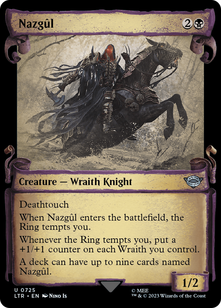 Nazgul (0725) [The Lord of the Rings: Tales of Middle-Earth Showcase Scrolls] | Galaxy Games LLC