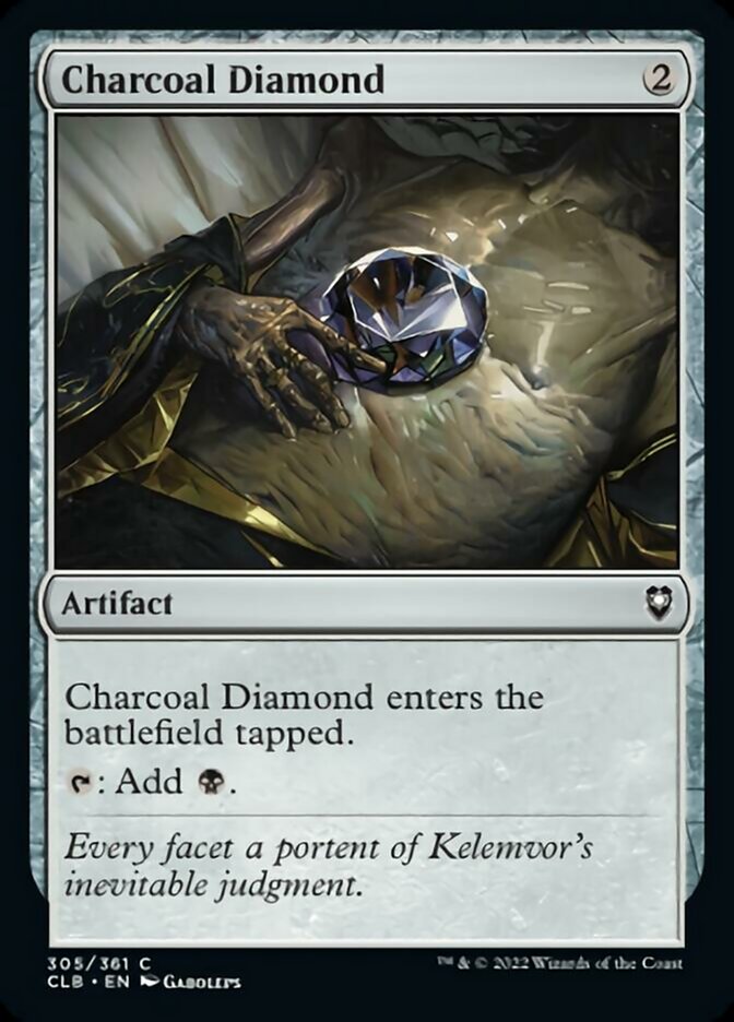 Charcoal Diamond [Commander Legends: Battle for Baldur's Gate] | Galaxy Games LLC