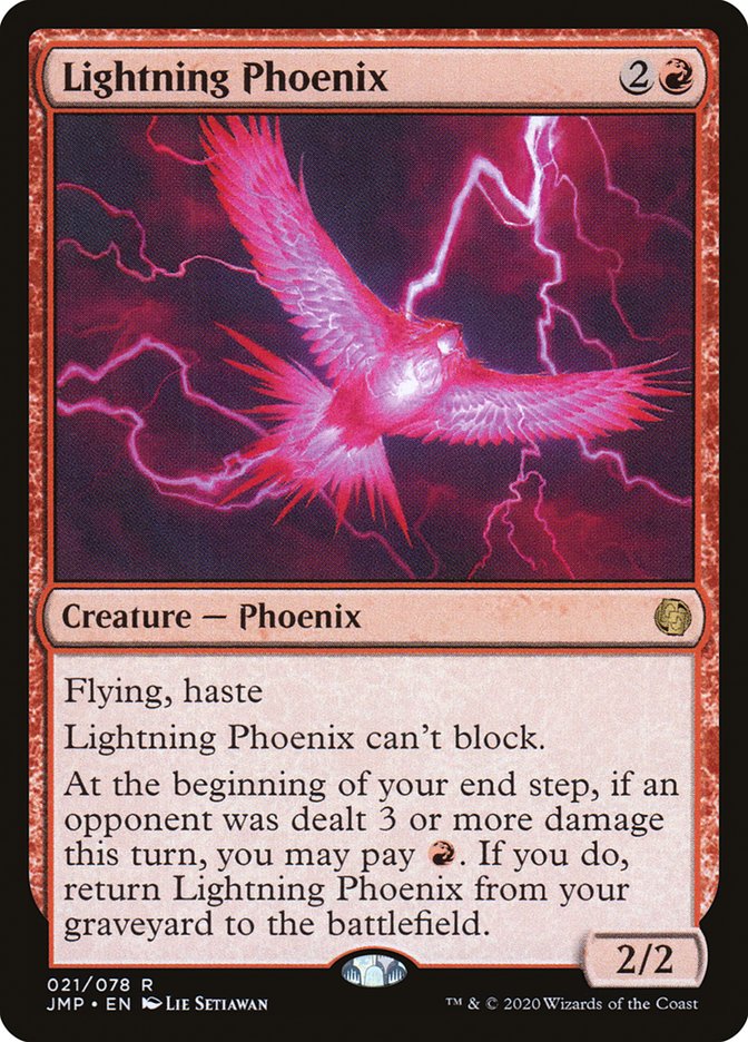 Lightning Phoenix [Jumpstart] | Galaxy Games LLC