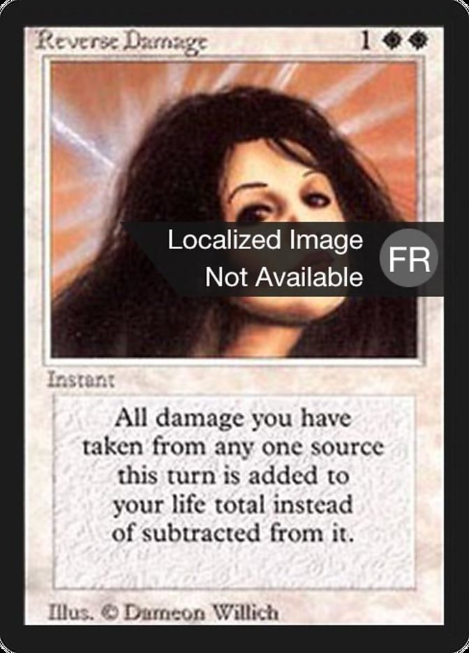 Reverse Damage [Foreign Black Border] | Galaxy Games LLC