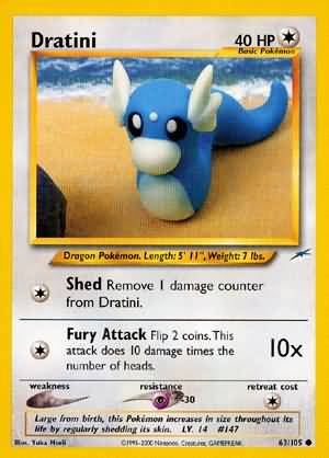 Dratini (63/105) [Neo Destiny Unlimited] | Galaxy Games LLC