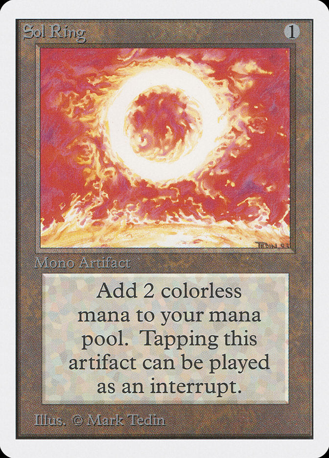 Sol Ring [Unlimited Edition] | Galaxy Games LLC
