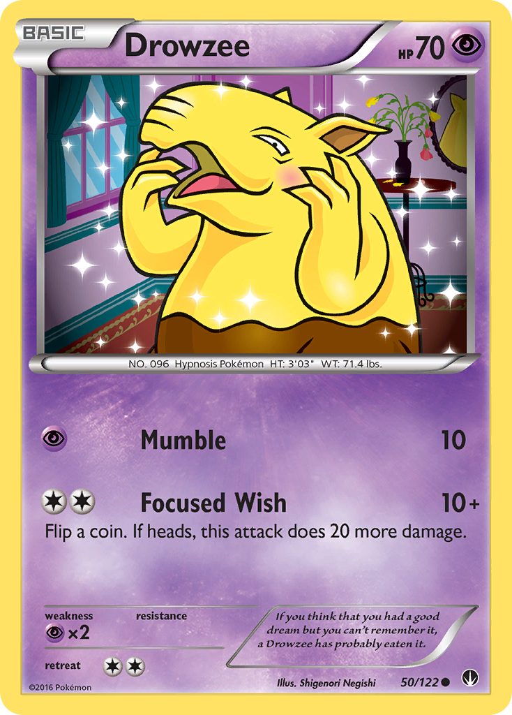 Drowzee (50/122) [XY: BREAKpoint] | Galaxy Games LLC