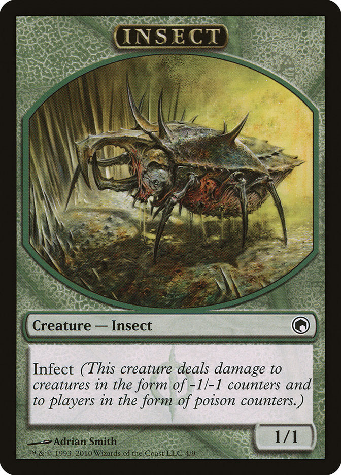 Insect Token [Scars of Mirrodin Tokens] | Galaxy Games LLC