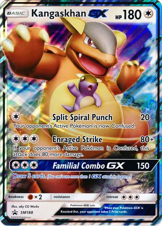 Kangaskhan GX (SM188) (Jumbo Card) [Sun & Moon: Black Star Promos] | Galaxy Games LLC