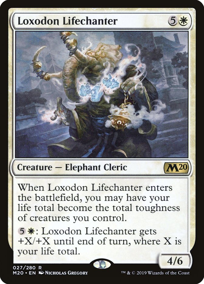 Loxodon Lifechanter [Core Set 2020] | Galaxy Games LLC