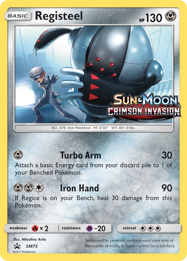 Registeel (SM75) [Sun & Moon: Black Star Promos] | Galaxy Games LLC