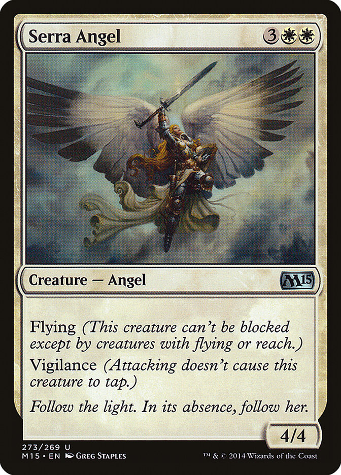 Serra Angel [Magic 2015] | Galaxy Games LLC