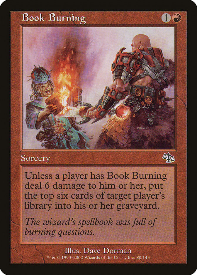 Book Burning [Judgment] | Galaxy Games LLC