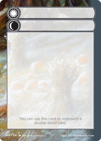 Helper Card (6/9) [Innistrad: Midnight Hunt Tokens] | Galaxy Games LLC