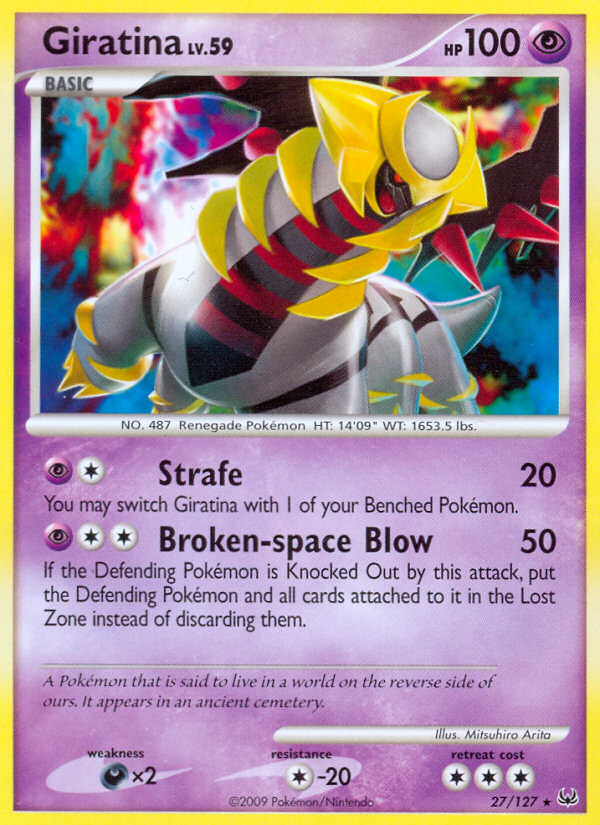 Giratina (27/127) [Platinum: Base Set] | Galaxy Games LLC