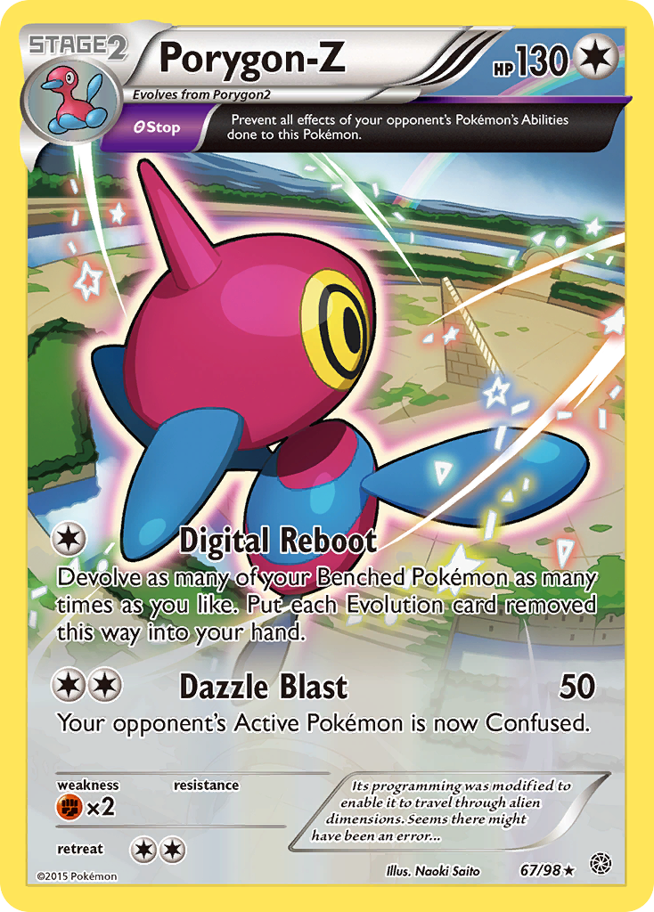 Porygon-Z (67/98) [XY: Ancient Origins] | Galaxy Games LLC