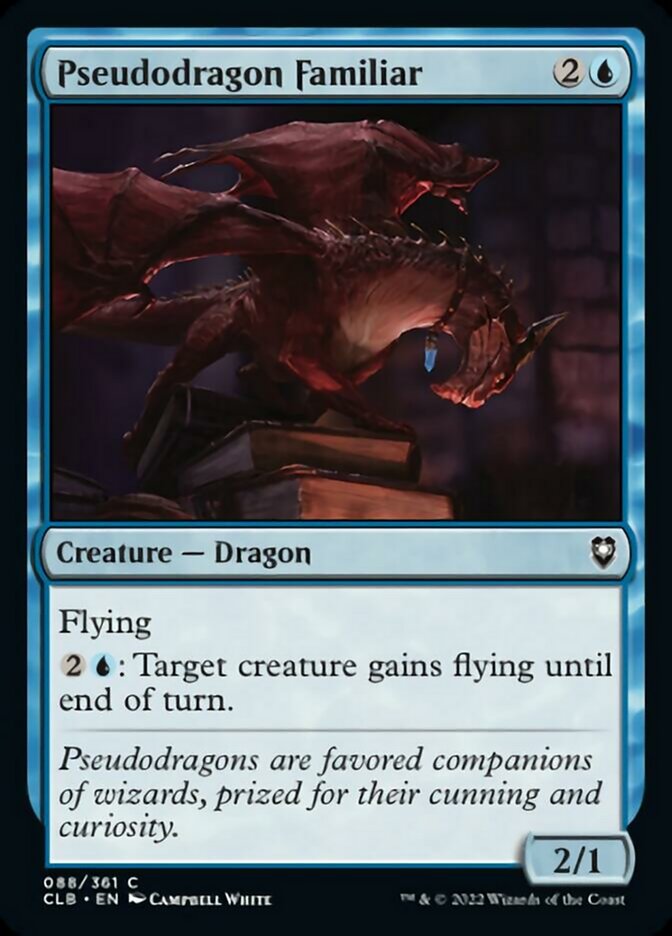 Pseudodragon Familiar [Commander Legends: Battle for Baldur's Gate] | Galaxy Games LLC