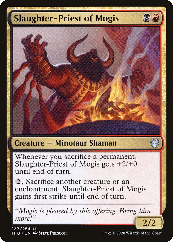 Slaughter-Priest of Mogis [Theros Beyond Death] | Galaxy Games LLC