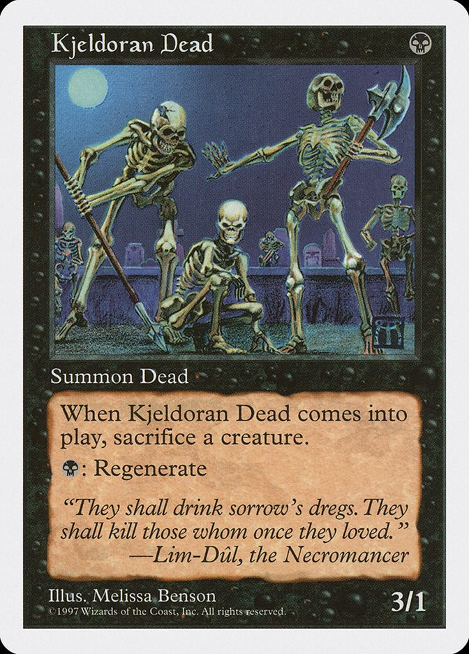 Kjeldoran Dead [Fifth Edition] | Galaxy Games LLC