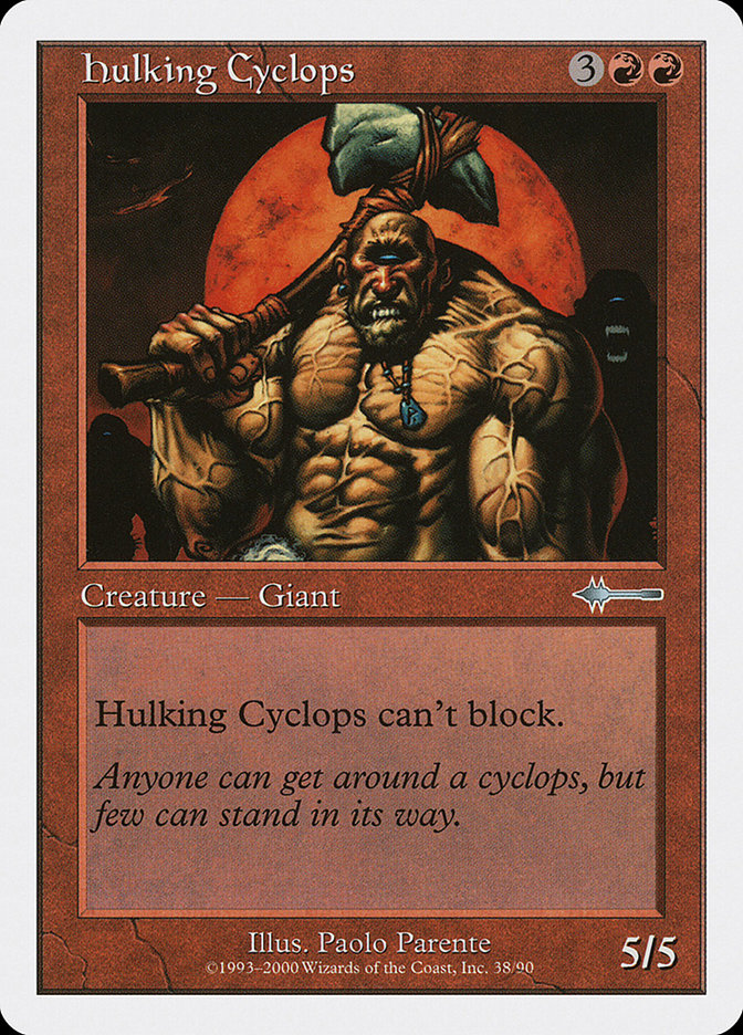 Hulking Cyclops [Beatdown] | Galaxy Games LLC