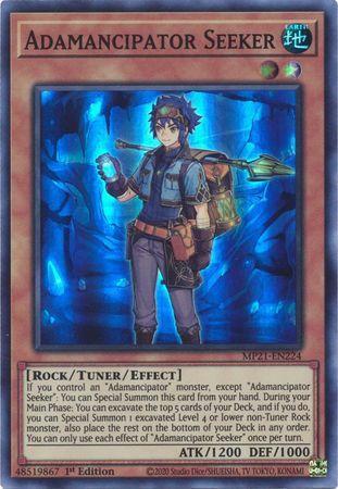 Adamancipator Seeker [MP21-EN224] Super Rare | Galaxy Games LLC