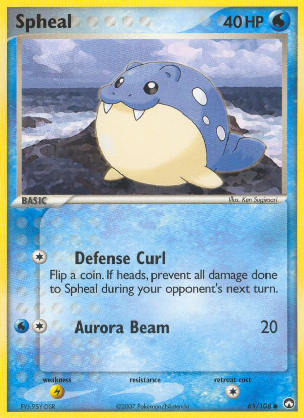 Spheal (65/108) [EX: Power Keepers] | Galaxy Games LLC