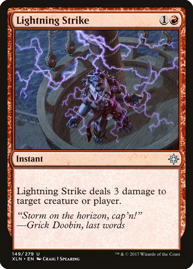 Lightning Strike [Ixalan] | Galaxy Games LLC