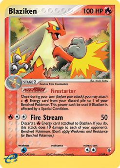 Blaziken (3/109) [EX: Battle Stadium] | Galaxy Games LLC