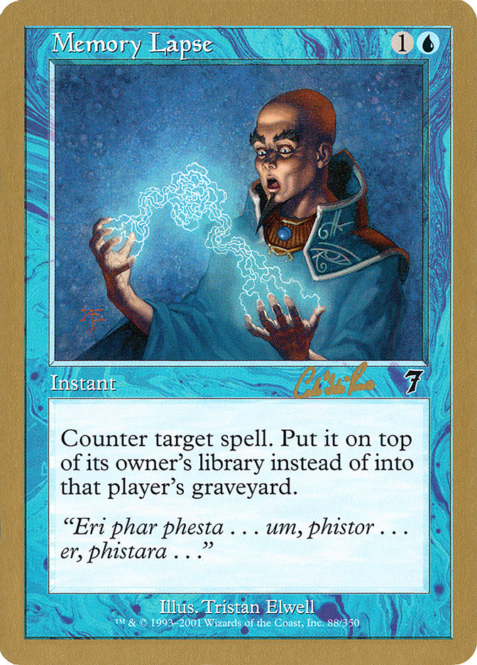 Memory Lapse (Carlos Romao) [World Championship Decks 2002] | Galaxy Games LLC