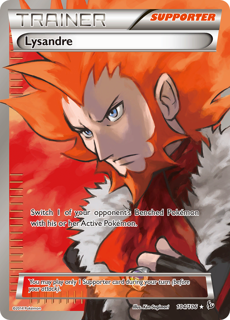 Lysandre (104/106) [XY: Flashfire] | Galaxy Games LLC