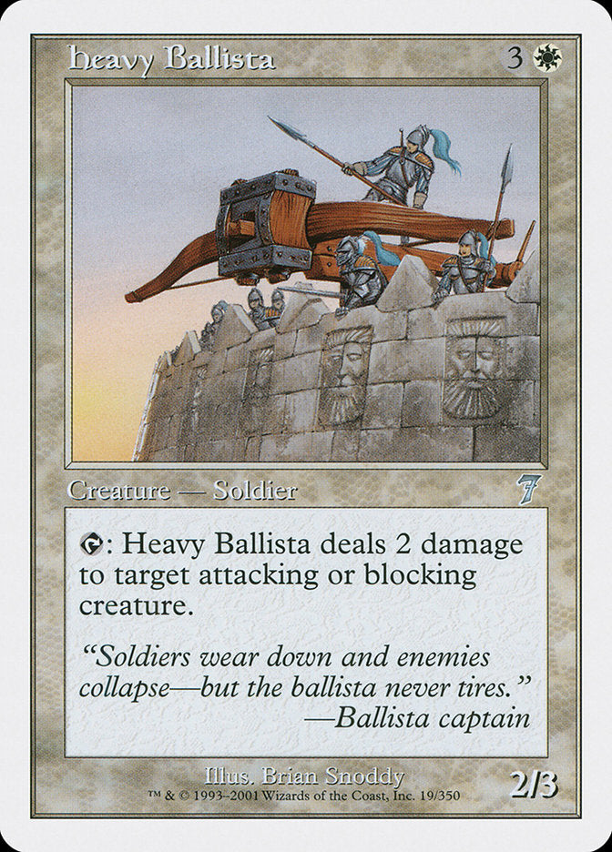 Heavy Ballista [Seventh Edition] | Galaxy Games LLC