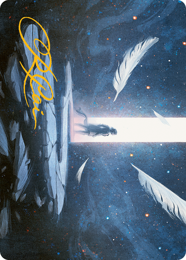 Moment of Truth Art Card (Gold-Stamped Signature) [March of the Machine Art Series] | Galaxy Games LLC