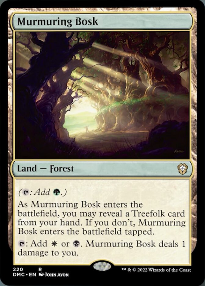 Murmuring Bosk [Dominaria United Commander] | Galaxy Games LLC