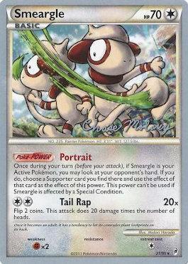 Smeargle (8/90) (Eeltwo - Chase Moloney) [World Championships 2012] | Galaxy Games LLC