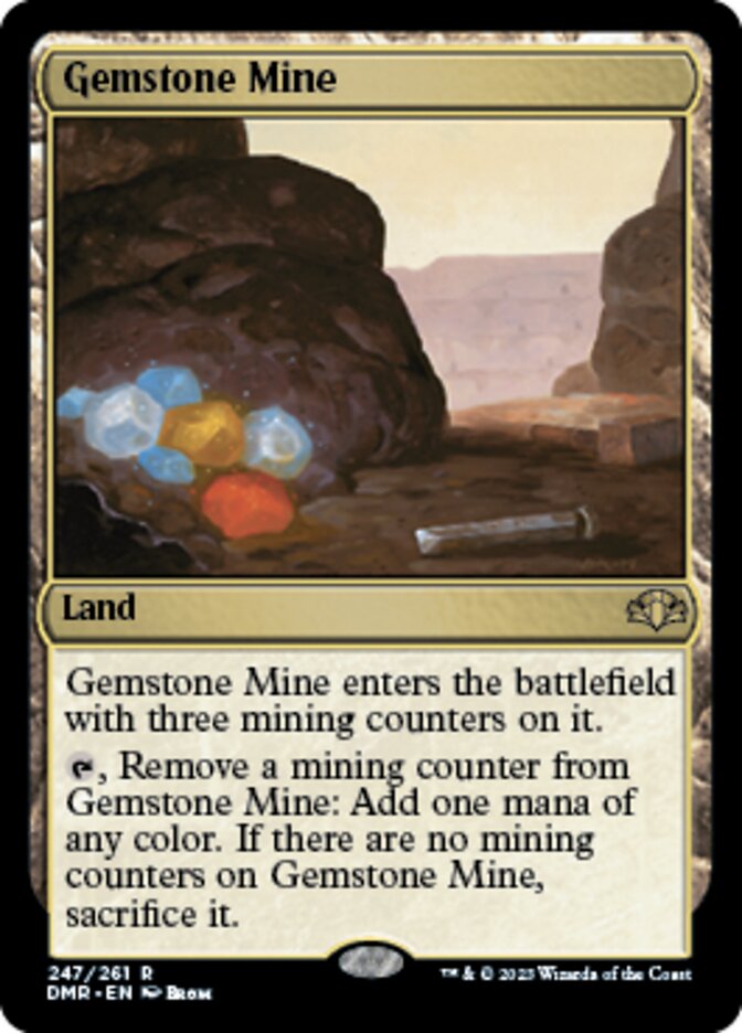 Gemstone Mine [Dominaria Remastered] | Galaxy Games LLC