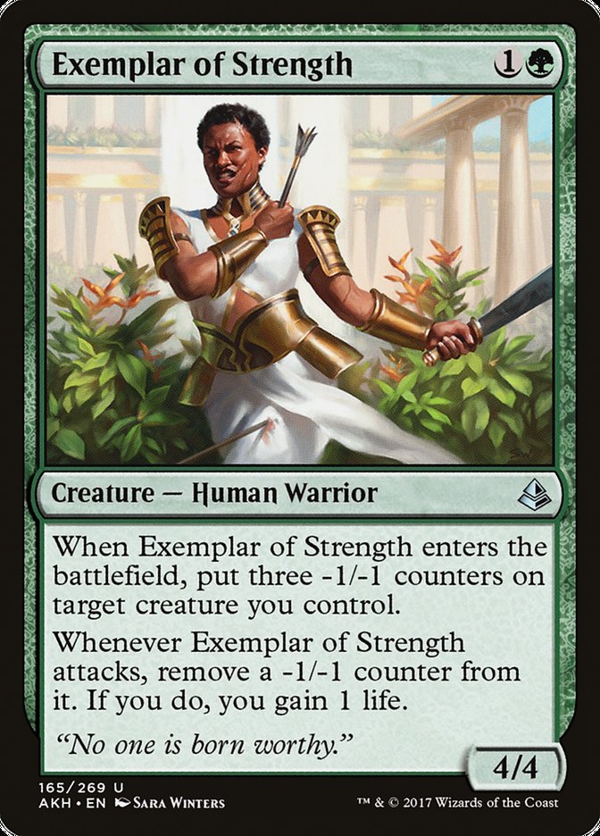 Exemplar of Strength [Amonkhet] | Galaxy Games LLC