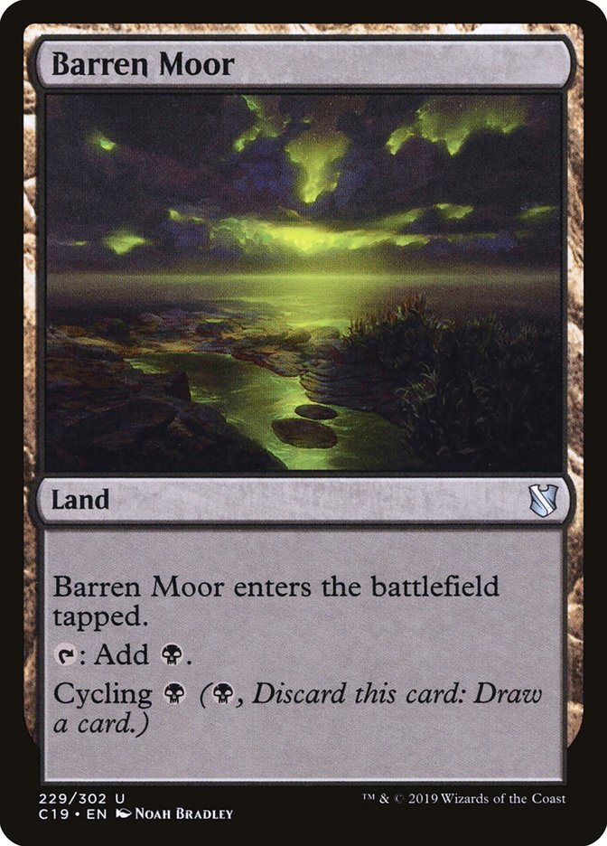 Barren Moor [Commander 2019] | Galaxy Games LLC
