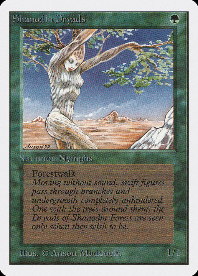 Shanodin Dryads [Unlimited Edition] | Galaxy Games LLC