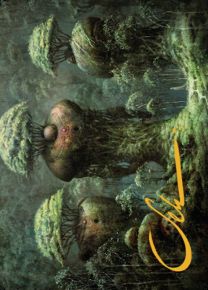 Forest Art Card (Gold-Stamped Signature) [Dominaria United Art Series] | Galaxy Games LLC