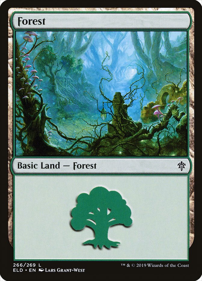 Forest (266) [Throne of Eldraine] | Galaxy Games LLC