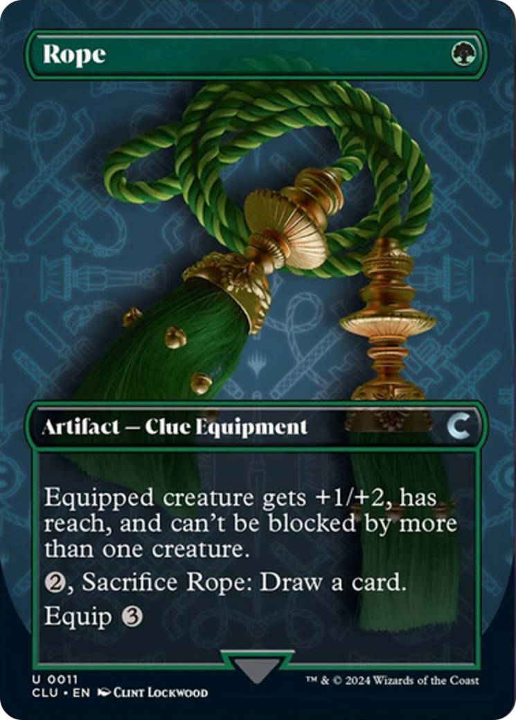 Rope (Borderless) [Ravnica: Clue Edition] | Galaxy Games LLC