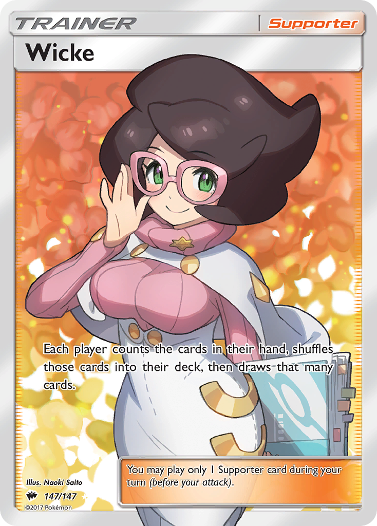 Wicke (147/147) [Sun & Moon: Burning Shadows] | Galaxy Games LLC