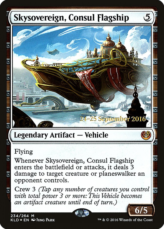 Skysovereign, Consul Flagship [Kaladesh Prerelease Promos] | Galaxy Games LLC